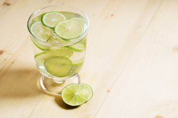 Wall Mural - lime juice