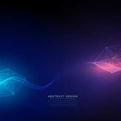 abstract technology background with light effect vector