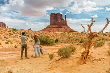 Wall Mural - monument valley, usa