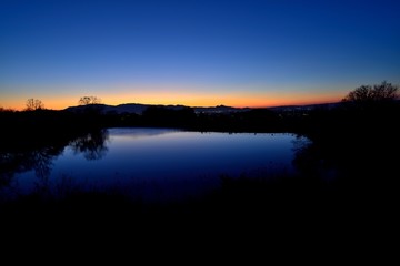 Wall Mural - 奈良の夕景