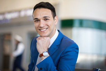 Young businessman portrait