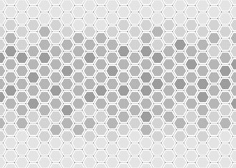 Wall Mural - Vector Background_Honeycomb Structure