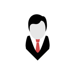 Sticker - Elegant man icon