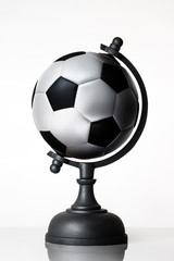 Wall Mural - world globe football