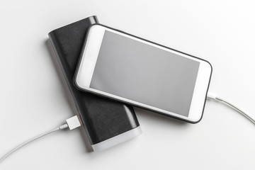 phone mobile connect to battery power bank