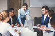© alfa27 - young business people group have meeting and working in modern bright office indoor