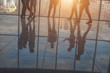 © alfa27 - Group of Business People Discussing at Sunset Reflected