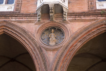 Wall Mural - Palazzo Mercanzia Building; Bologna