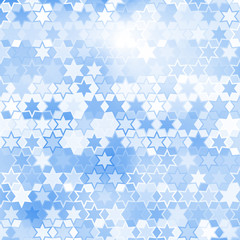 Blue star background