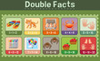 © blueringmedia - Mathematics poster for double facts