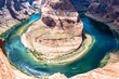 © konoplizkaya - Picturesque bend of the Colorado River. Cliffs of the Grand Canyon