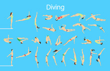 Diving Set Illustration.