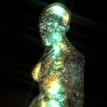 3D Illustration of a human Anatomy