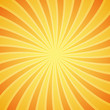 © funkyplayer - Yellow grunge sunbeam background. Sun rays abstract wallpaper. Surface pattern design with symmetrical lines ornament.