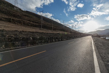 Canvas Print - China Sichuan - Tibet Expressway