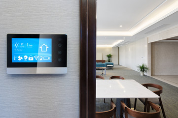 Sticker - smart screen in modern office