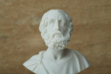 Wall Mural - Statue of Homer,ancient greek poet.