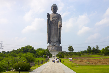 The Great Buddha of Ushiku, Japan. One of the tallest statues in the world