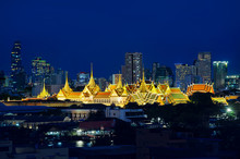 Wat Pra Keaw Or Full Name Is Wat Phra Sri Satsadaram, Temple Of Thailand In Bangkok