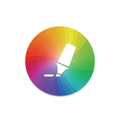 Sticker - Color Circle - App Push-Button