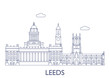 Leeds, The most famous buildings of the city