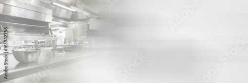 Fotomural kitchen with blurred background