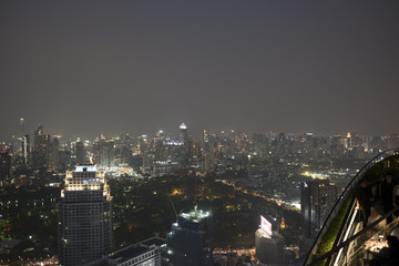 BANGKOK,THAILAND,NOVEMBER. Bangkok Cityscape, Business district with high building at Bangkok, Thailand