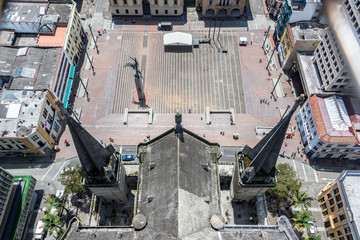 Poster - Cathedral and Plaza de Bolivar