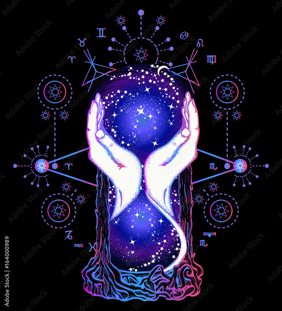 Life and Death Tattoos: Symbols of Time and Fate