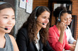 © Atstock Productions - Multiethnic business team working in call center