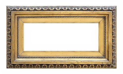 Gold frame for paintings, mirrors or photos