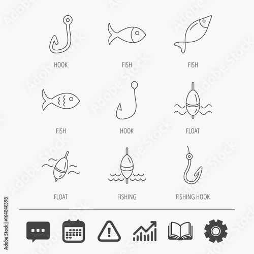 Vector Fishing Chart