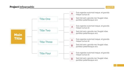 Wall Mural - Tree Diagram Slide