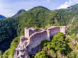 Fortress Poenari in Transylvania, one of the castles of Vlad the Impaler