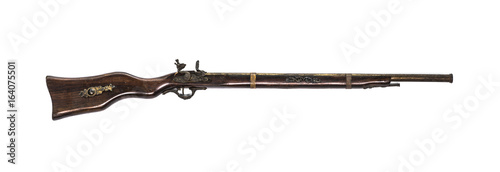 Fotomural Ancient long flintlock,old rifle