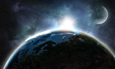 Wall Mural - our unique world