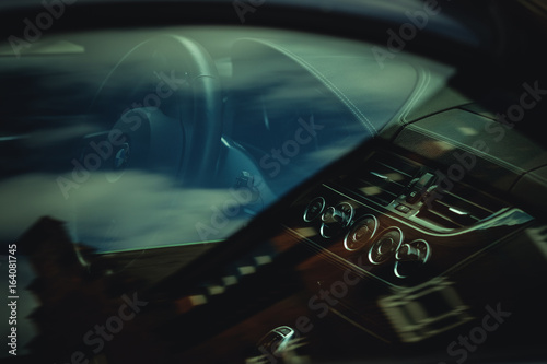 BMW Innenraum Canvas Print