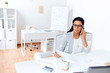 © Syda Productions - businesswoman calling on smartphone at office