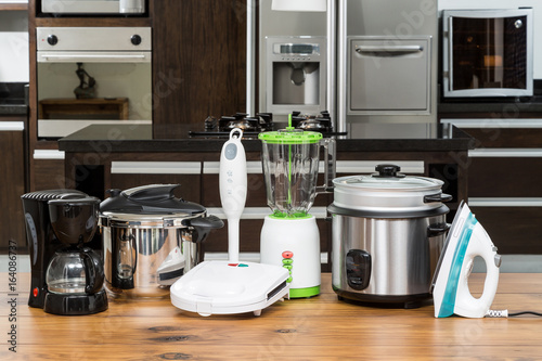 Cuadros en Lienzo Household appliances in a kitchen