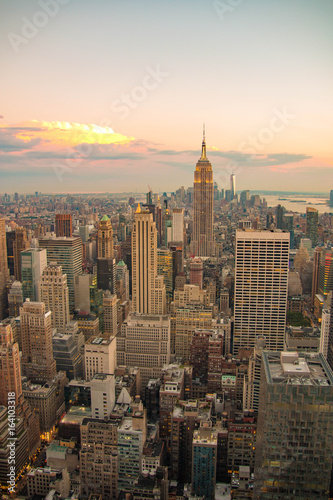 Plakat Panoramę Nowego Jorku, Lower Manhattan