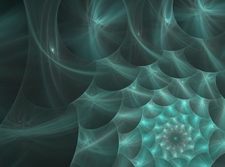 Aufkleber - abstract bright multicolored fractal computer generated image, background for text labels