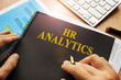 Document with name hr analytics in an office.