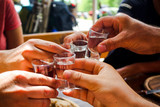 clink glasses