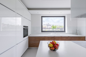 Modern design kitchen with island