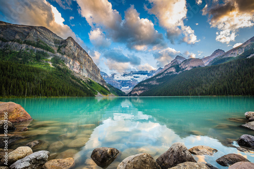 Lake Louise Summer Sunset