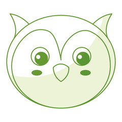 Poster - cute and tender owl vector illustration design