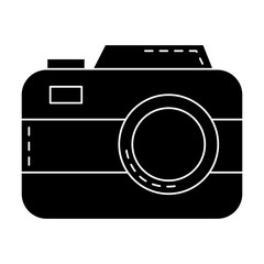 camera photographic isolated icon vector illustration design