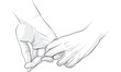 © Bhanupong - hand holding hand vector