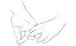 © Bhanupong - hand holding hand vector