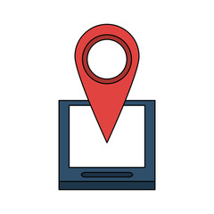 Sticker - gps location pin icon image